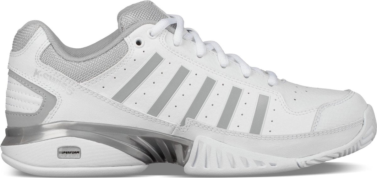 K•Swiss RECEIVER IV - WHITE/HIGHRISE - Tennisschoenen
