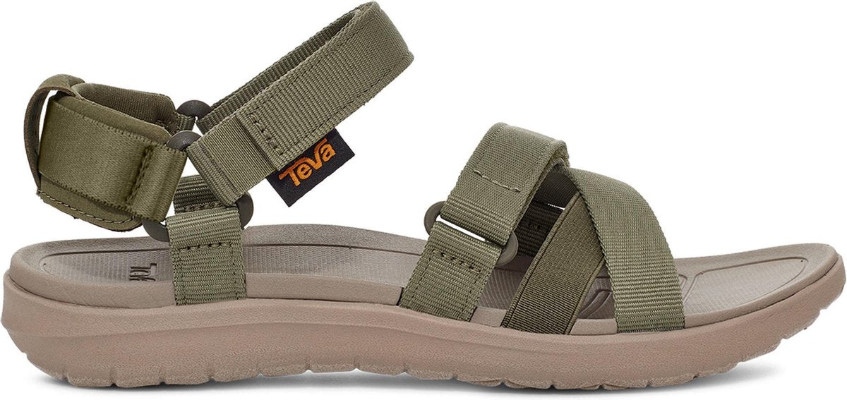 TEVA W Sanborn Mia Sandalen Dames - Olijfgroen - Maat 40