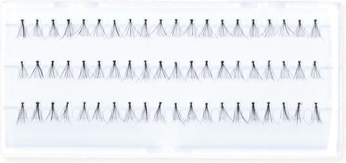 Make-up Studio Individual Eyelashes Small Nepwimpers - Zwart