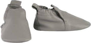 Lodger Antislip Babyschoentjes Maat 17 - Stepper - Leer - 6-12M - Suede Buitenzool - Eerste Loopschoentjes - Perfecte Pasvorm - Stevig - Grijs
