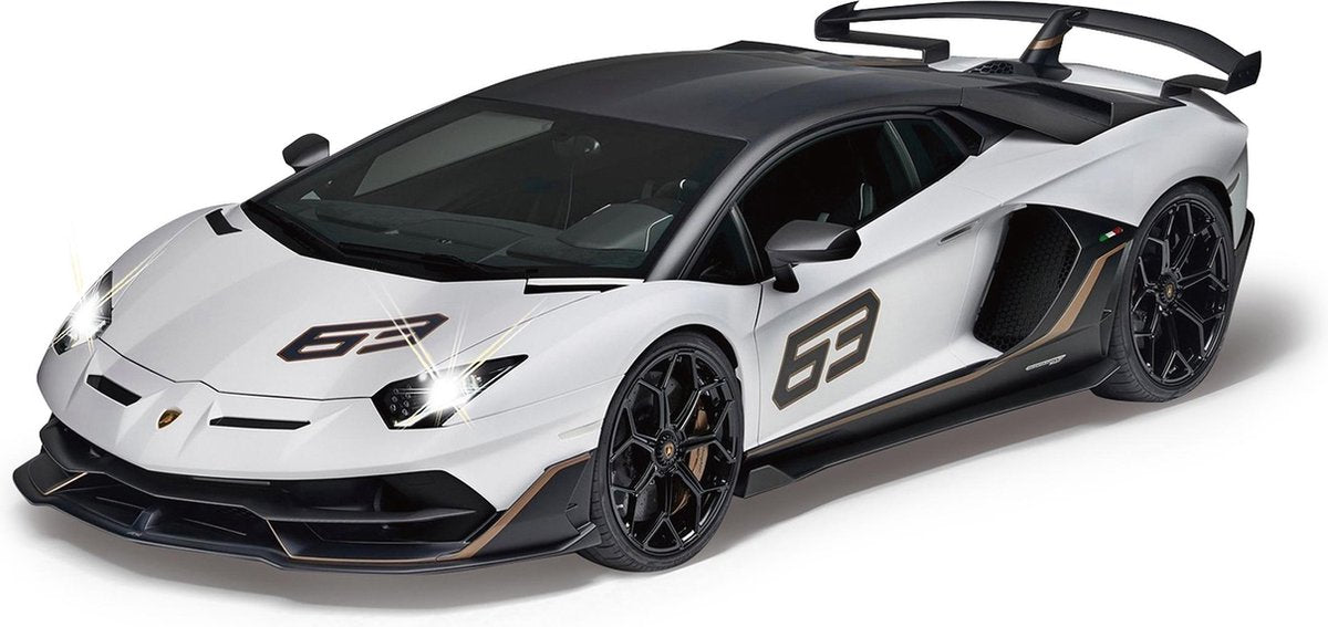 Rastar Rc Lamborghini Aventador Svj Zilver 1:14