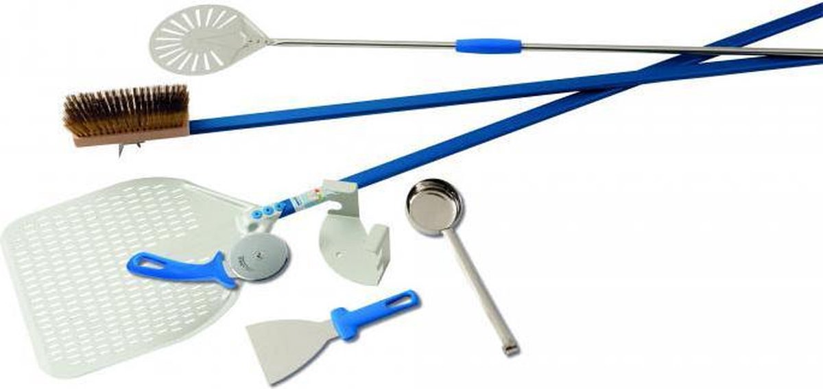 Gi.Metal Professionele Pizza Set 7 Delig - Pizzaschep