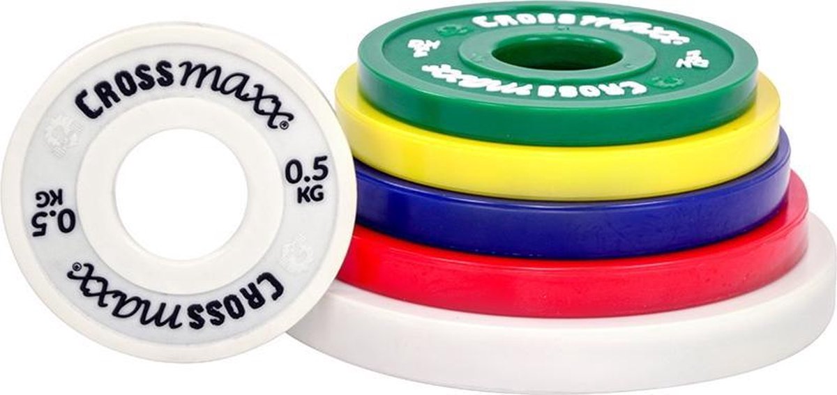 Elite fractional halterschijf 50mm 2 kg - blauw