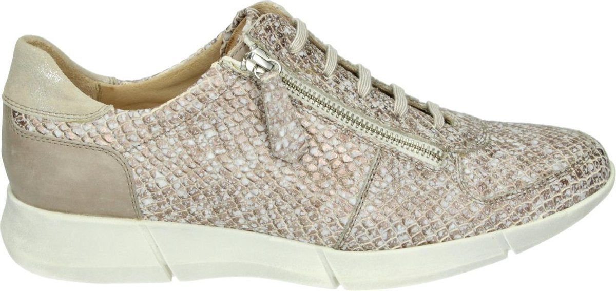 Verhulst 7332A-18-27 - Volwassenen Lage sneakers - Kleur: Wit/beige - Maat: 40