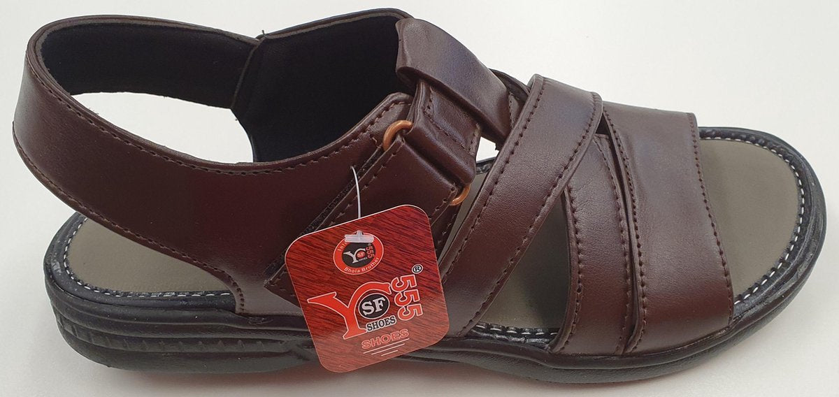 Heren Sandaal - Bruin - Maat 41