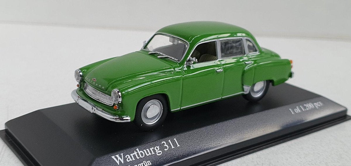 Minichamps Wartburg A 312 Saloon Seidengrün