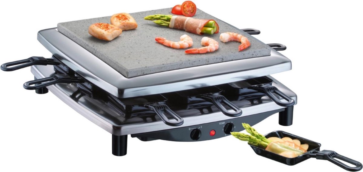 Steba RC3Plus - Steengrill - Gourmet - Teppanyaki grill - 8 personen