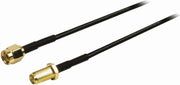Antennekabel | SMA Male (Omgekeerde Polariteit) - SMA Female (Omgekeerde Polariteit) | 3