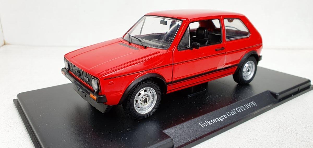 Atlas 1:43 Volkswagen Golf GTI 1978 rood