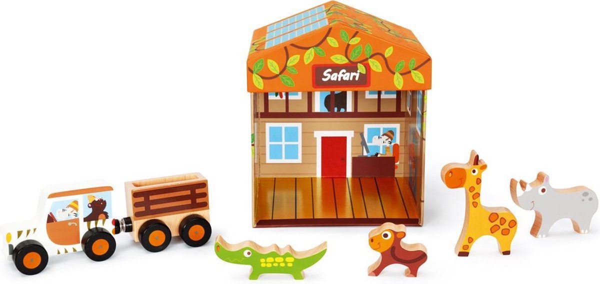 Scratch Speeldoos Safari 2-in-1 6-delig