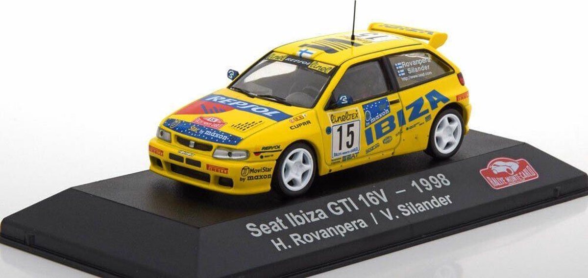 Seat Ibiza GTi #15 Rally MonteCarlo 1998