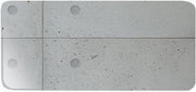 Concrete Dinerbord - Rechthoekig - 27x13 cm