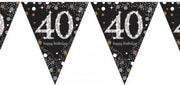 Vlaggenlijn 40 Sparkling celebrations gold 4m