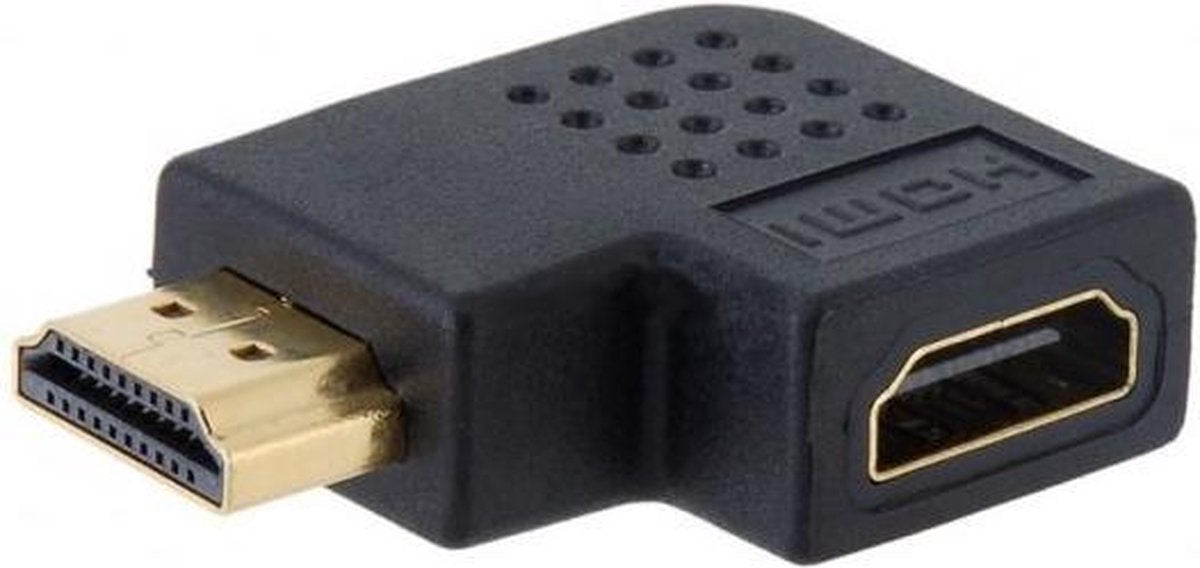 Techly HDMI M/F 270° Zwart