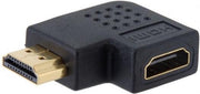 Techly HDMI M/F 270° Zwart