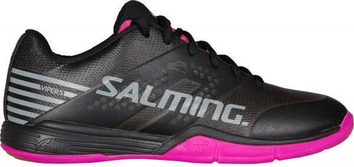Salming Viper 5 Dames - zwart/roze - maat 36 2/3