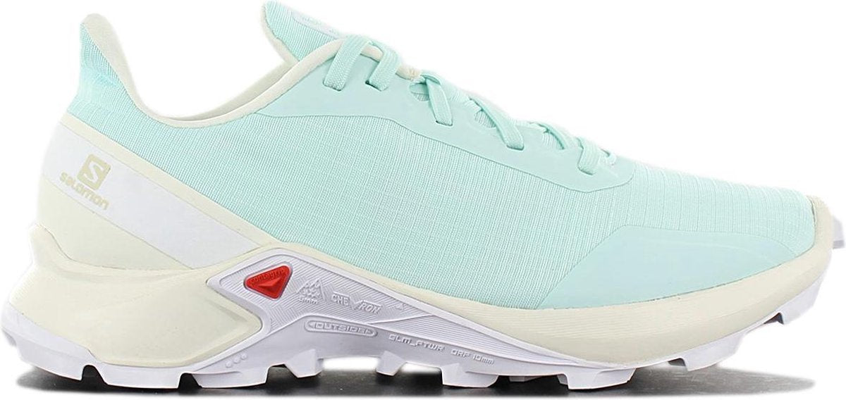 Salomon ALPHACROSS W - Dames Trail Running Sneakers Casual Sport Schoenen T?rkis Groen 409615 - Maat EU 36 UK 3.5