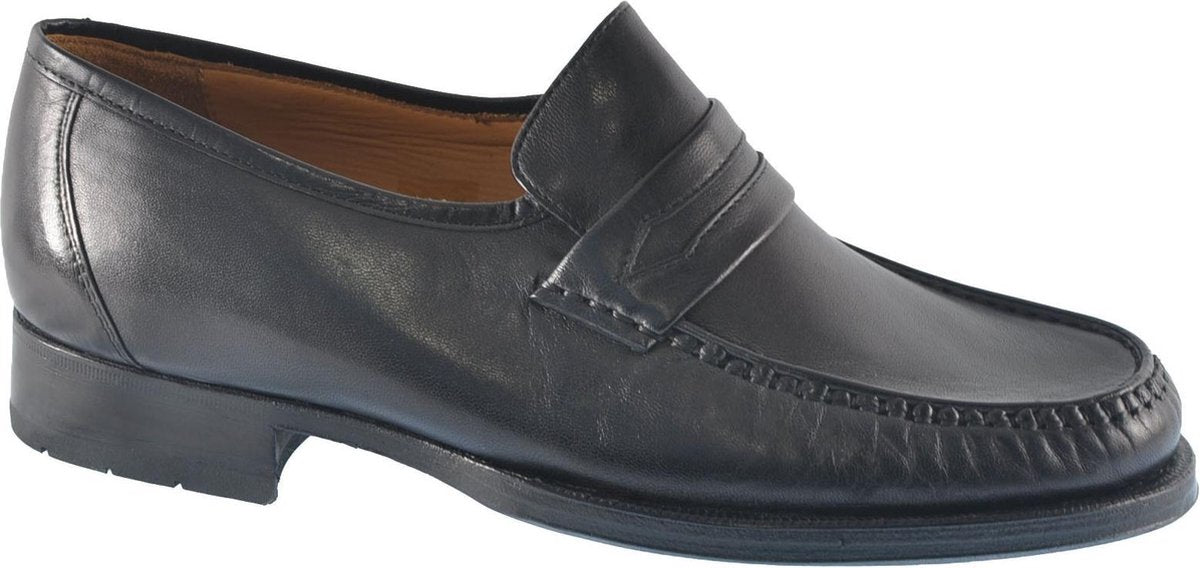 Van Bommel 15003 - Heren Instappers - Kleur: Zwart - Maat: 38