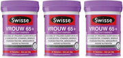 3x Swisse Multivitaminen Vrouw 65+ 30 tabletten