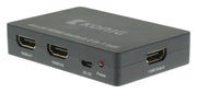 2-Port HDMI Switch Dark Grey