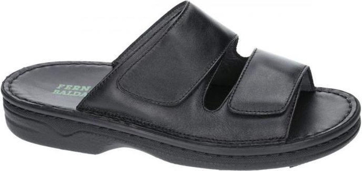Fbaldassarri -Heren -  zwart - pantoffel/slippers - maat 41