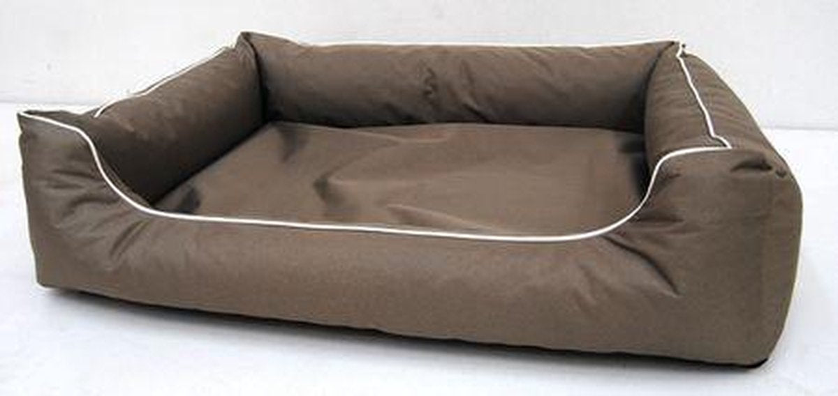 Ligbed voor honden Paula beige 100x75cm