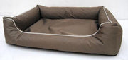 Ligbed voor honden Paula beige 100x75cm