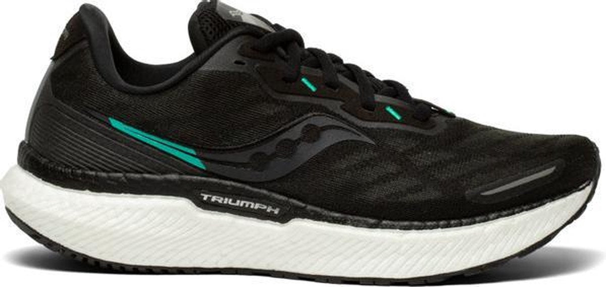 Saucony Triumph 19 Dames - zwart/wit - maat 38