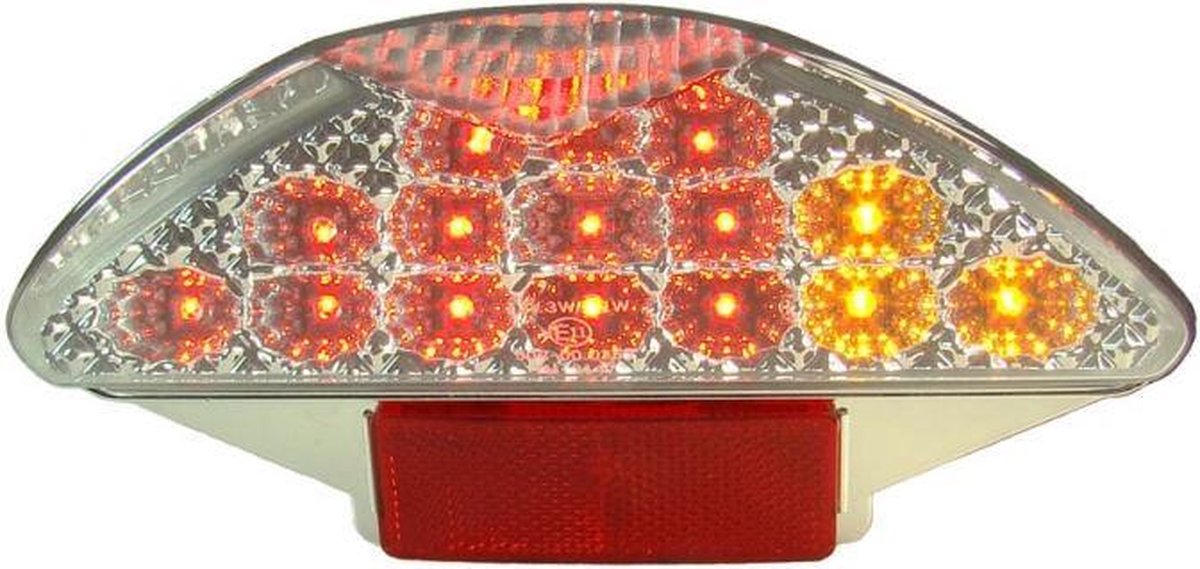 DMP Led achterlicht Compleet +Knipperlicht Held