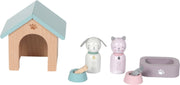 Little Dutch Aanvulset Poppenhuis - Huisdieren