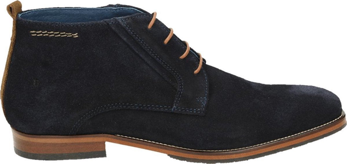 Berkelmans 100000701 DIJON NOS - Volwassenen Heren sneakersVrije tijd half-hoog - Kleur: Blauw - Maat: 45