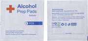 Alcohol Wipes 70-75 procent - 6x6 cm - 100 pcs