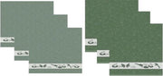 DDDDD Keukendoeken En Theedoeken Set Frog Green (3+3 stuks)