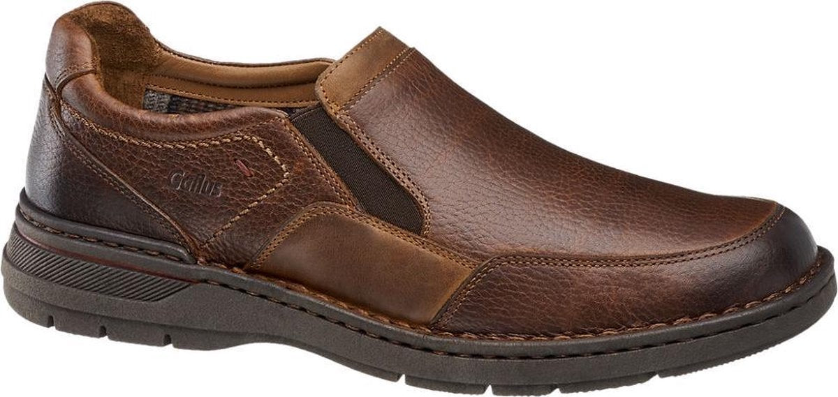 Gallus Dames Cognac leren instapper - Maat 46