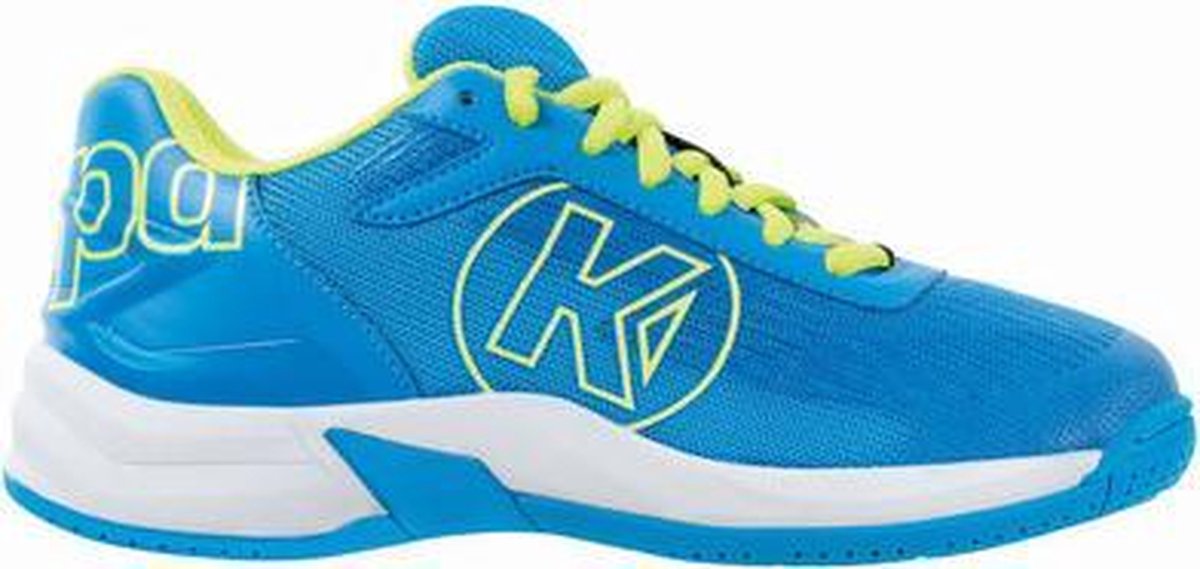 Kempa Attack 2.0 Laces kinderen - blauw/geel - maat 34