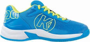 Kempa Attack 2.0 Laces kinderen - blauw/geel - maat 34
