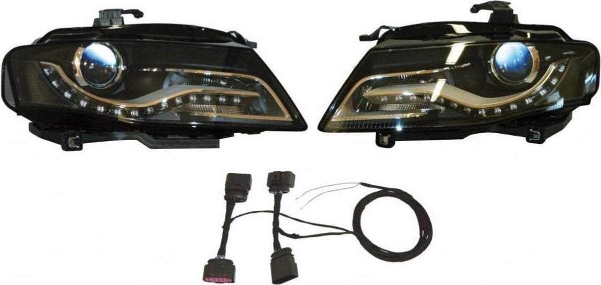 Bi-Xenon / LED-Scheinwerfer - Retrofit - Audi A4 8K w / Tageslicht