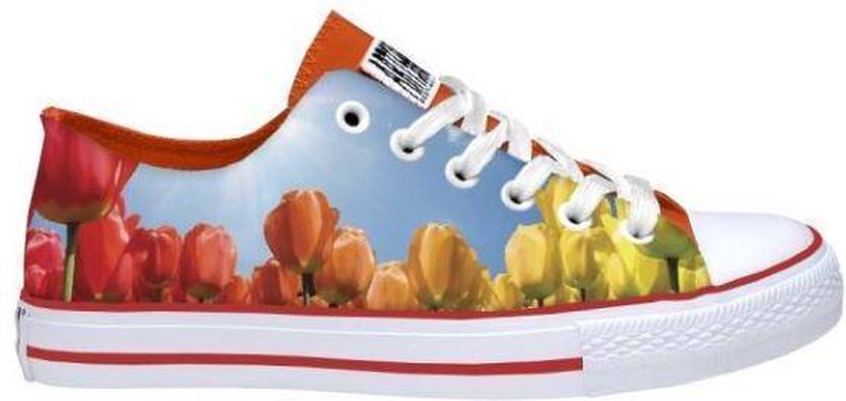 Colourful Tulip Sneakers