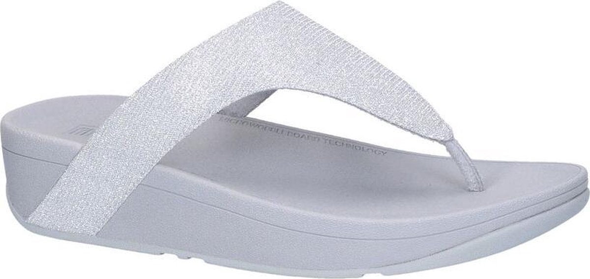 Fitflop Dames Lottie Glitzy Toe Post - zilver