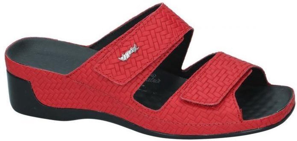 Vital -Dames -  rood - slippers & muiltjes - maat 42
