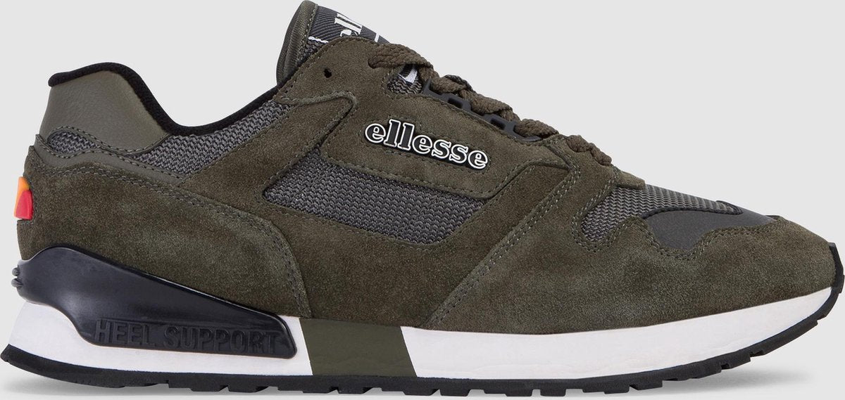 Ellesse 147 Heren Sneakers - Donkergroen/Zwart - Maat 40.5