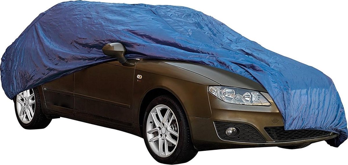 Car Plus Autohoes Ecolit S 400 X 160 X 120 Cm Polyester Blauw