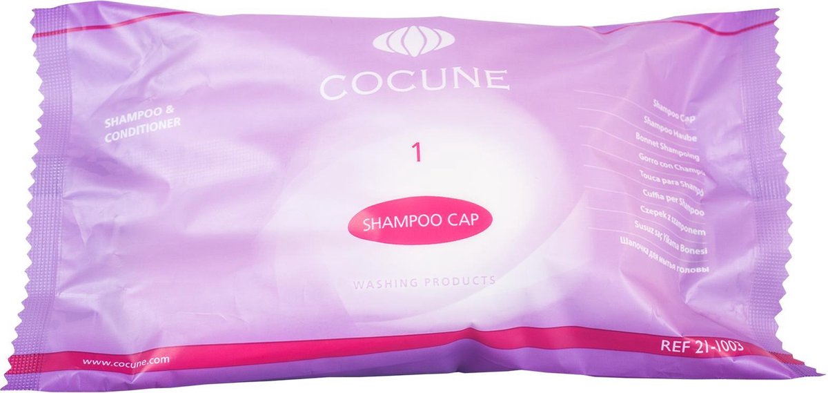 5 x Shampoo/Conditioner caps >> (haar wassen zonder water-warm of koud).
