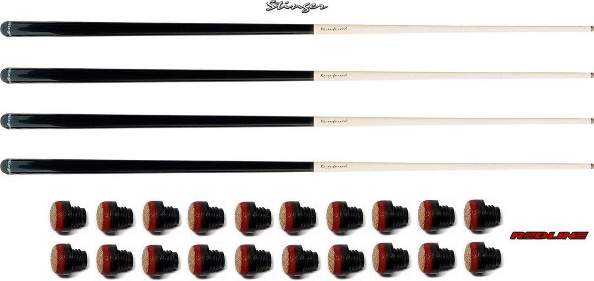 Set Stinger Biljart keuen met reserve pomeransen