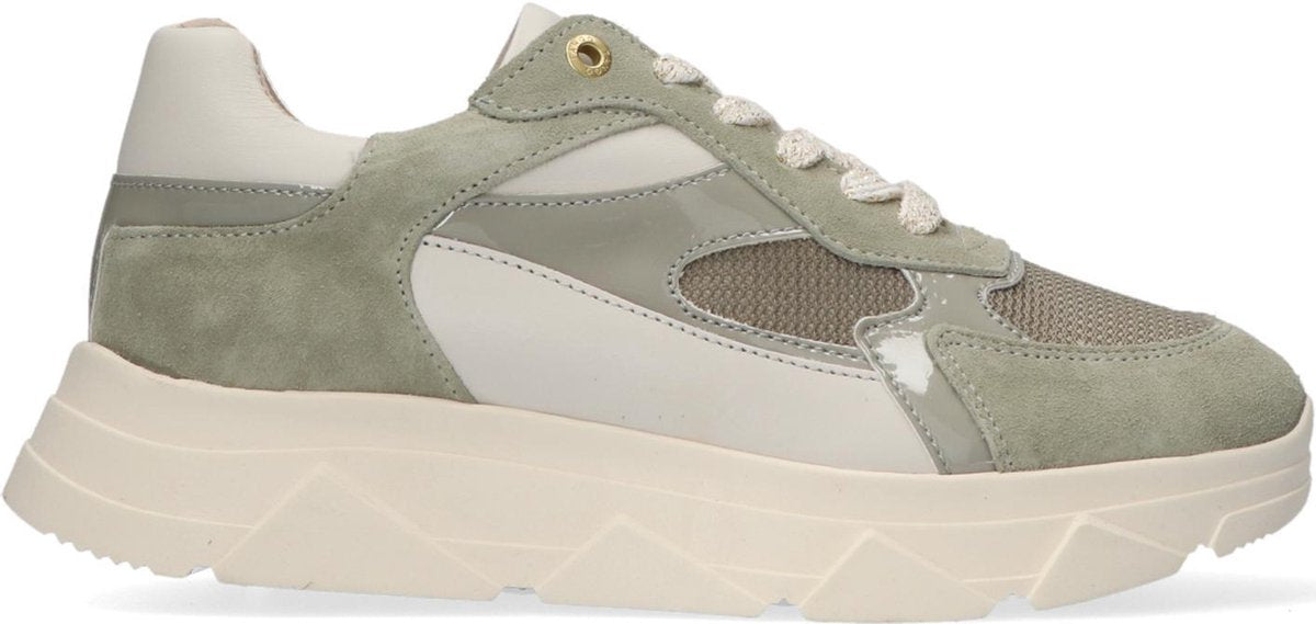 Tango Kady Fat Lage sneakers - Dames - Groen - Maat 38