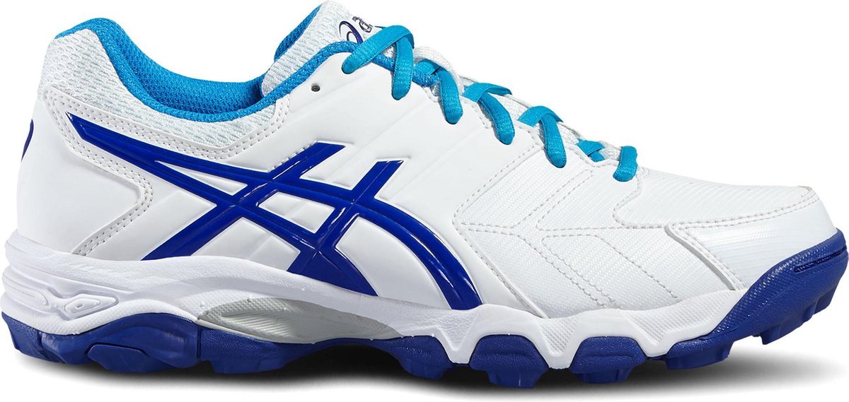 Asics Gel-Blackheath 6  Sportschoenen - Maat 33.5 - Unisex - wit/blauw