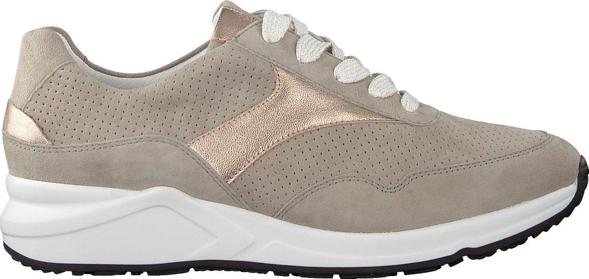 Hassia Valencia Lage sneakers - Dames - Beige - Maat 38