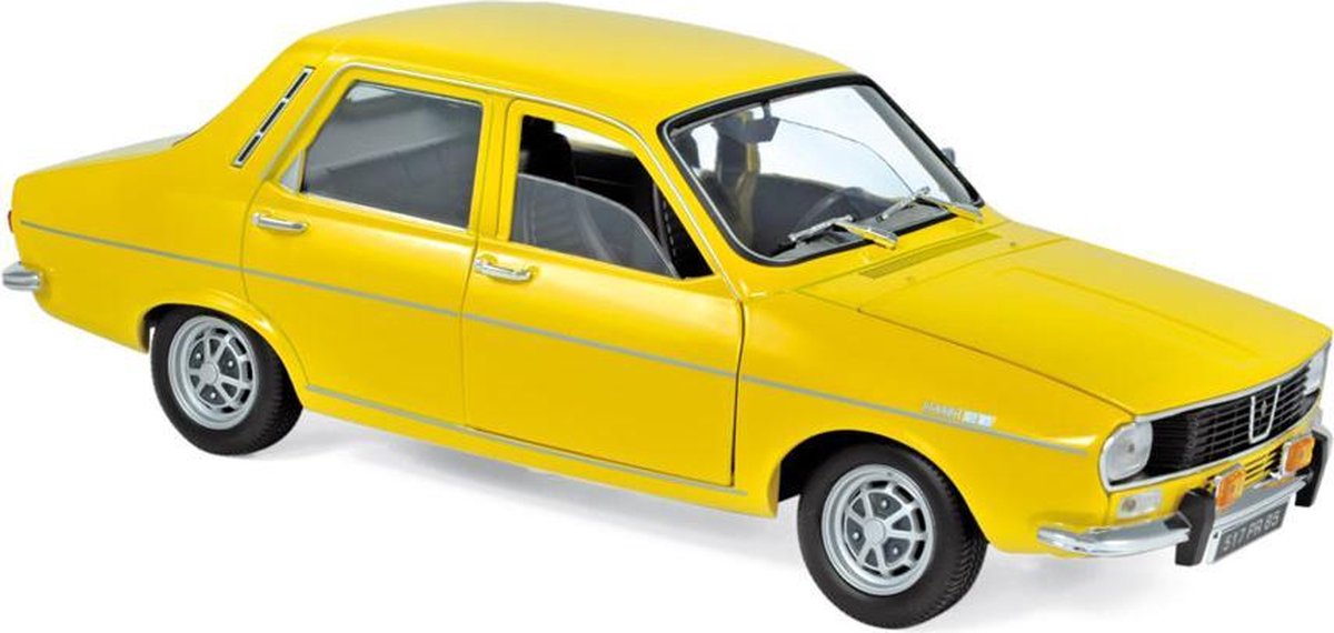 Renault 12 TS 1973 yellow 1:18
