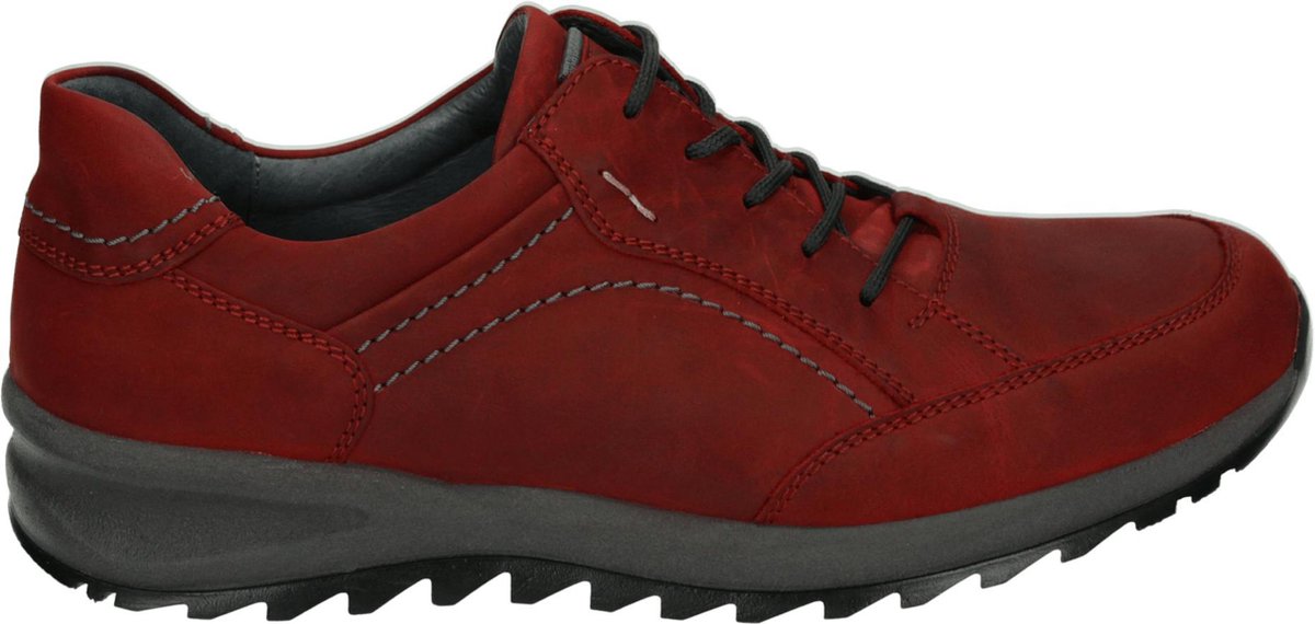 Waldlaufer 388001 Helle - Volwassenen Heren sneakersVrije tijdsschoenen - Kleur: Rood - Maat: 42.5