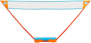 Get & Go Badminton Spel Set - Opzetbaar - Blauw/Oranje